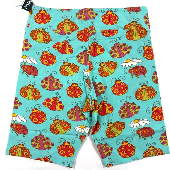 New ModCloth x Marisol Muro City Cyclist Bike Shorts Blue Ladybugs - Picture 3 of 7